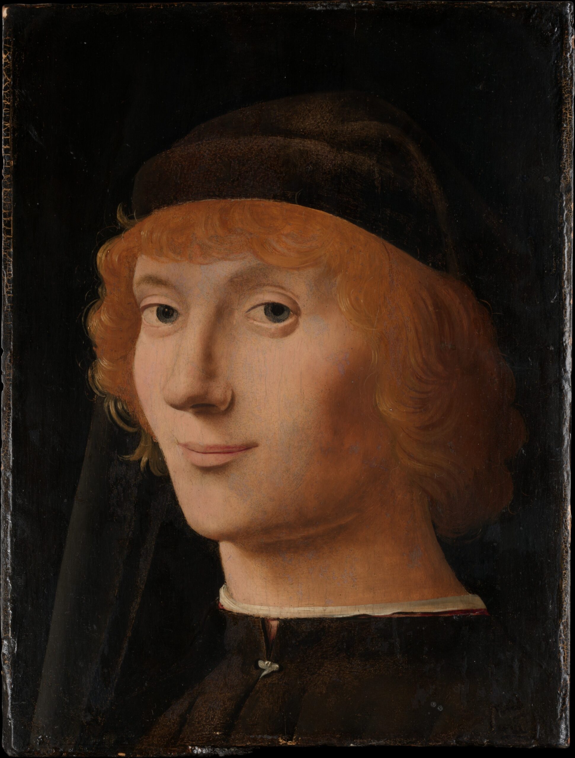 Антонелло да Мессина мужской портрет